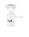 BASE Y CUBIERTA CON TUBO LATERAL PARA VACIO DE VIDRIO PARA SISTEMA DE FILTRACION DE SOLVENTES MARCA MILLIPORE