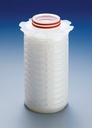 CARTRUCHO MILLIPORE, TIPO DURAPORE OPTISEAL HIDROFOBO, MEDIO DE FILTRACION DURAPORE PVDF, 0.22 MICRAS DE PORO ABSOLUTO, 4 PULGADAS