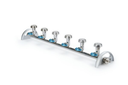 [EZFITBASE] BASE DE LA RAMPA EZ-FIT DE 6 PUESTOS, ACERO INOXIDABLE MILLIPORE