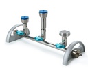 [EZFITBASE3] BASE DE LA RAMPA EZ-FIT DE 3 PUESTOS, ACERO INOXIDABLE MILLIPORE