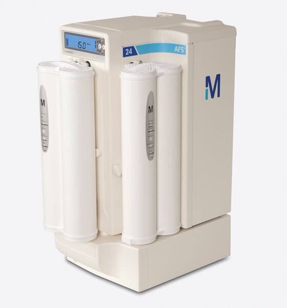 SISTEMA DE PURIFICACION DE AGUA AFS MILLIPORE, PRODUCCION DE AGUA 8 LITROS POR HORA, DE AGUA GRADO II
