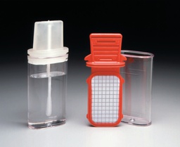[MT0010025] MUESTREADORES MILLIPORE, MEMBRANA BLANCA CON CUADRICULA EN ESTERES DE CELULOSA, 0.45 MICRAS DE PORO, CON MEDIO DE CULTIVO PARA DETERMINACION DE MESOFILOS TOTALES. CAJA/25