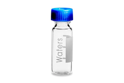 [186000307DV] VIALES DEACTIVATED CLEAR GLASS 12 X 32 MM SCREW NECK VIAL WITH CAP AND PRESLIT PTFE/SILICONE SEPTUM, 2 ML VOLUME, 100/PK