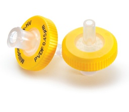 [SLGVX13NK] UNIDADES DE FILTRACION MILLIPORE TIPO DURAPORE PVDF, 13 MM DE DIAMETRO, 0.22 MICRAS DE PORO. NO ESTERILES CAJA / 100