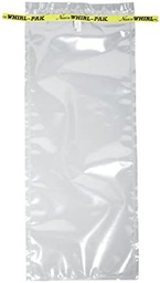 [B01027WA] FUNDA WHIRL-PACK ESTANDARD 42 ONZ. ESTERILES, SIN BANDA. PAC/500
