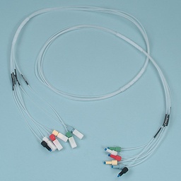 [60-200-708] TUBING HARNESS, TEFLON, 3FT, 8 SAMPLE, 1/16 IN