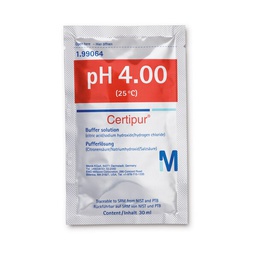 [1990640001] SOLUCION TAMPON PH 4,00 (25°C) CERTIPUR 30X30ML
