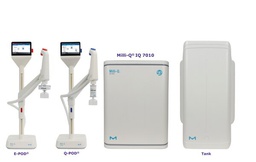 [ZRXQ010-COMP] SISTEMA COMPLETO DE PURIFICACIÓN DE AGUA MILLI-Q INTEGRAL (AGUA TIPO I Y II) DIRECTAMENTE DEL AGUA DE LA RED CAPACIDAD 10L/H INCLUYE TANQUE DE 60 LITROS CON SISTEMA DE SANITIZACIÓN AUTOMATICO INCLUYE TANQUE DE 60 LITROS, SISTEMA DE PREFILT