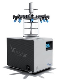 [61655] LIOFILIZADOR TELSTAR LYOQUEST -55 PLUS; CONDENSADOR 8 LITROS (6GK/24H) TEMPERATURA -55°C; PROGRAMACIÓN TEMP DE BANDEJAS, PRESIÓN Y VACÍO; MANUAL O SEMIAUTOMÁTICO; 2 COMPRESORES